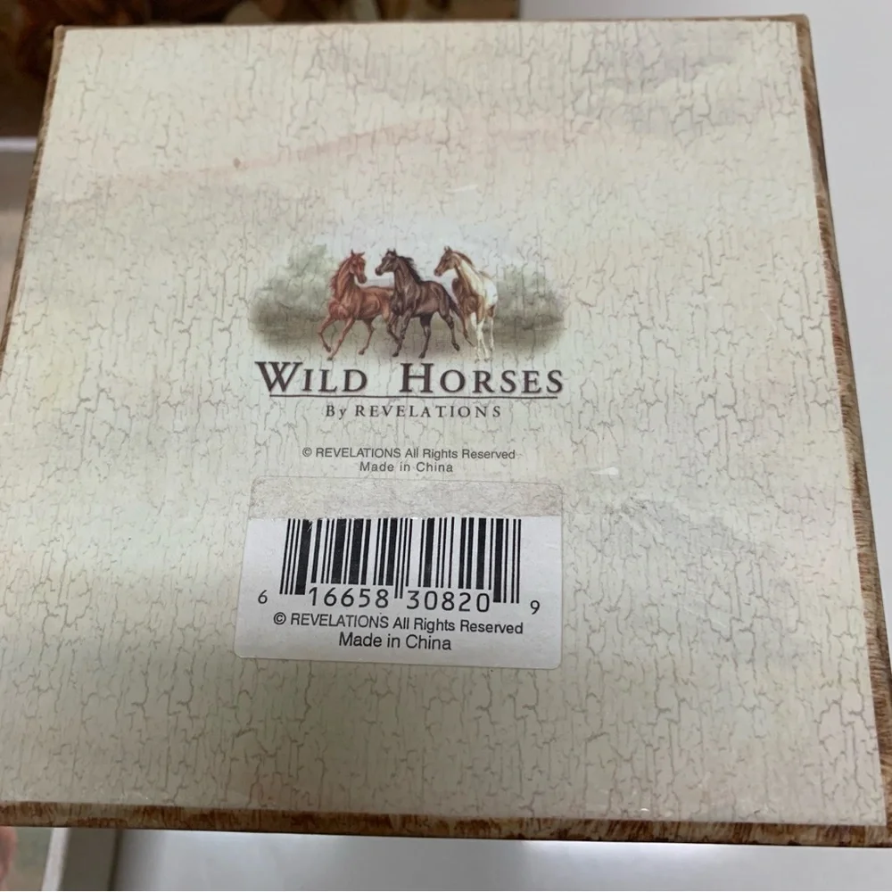 Wild Horses Jewelry Trinket Decorative Storage Box Set - Picture 13 of 14